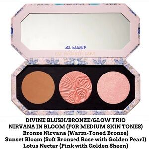 Pat McGrath Divine Blush/Bronze/Glow Trio - Nirvana in Bloom